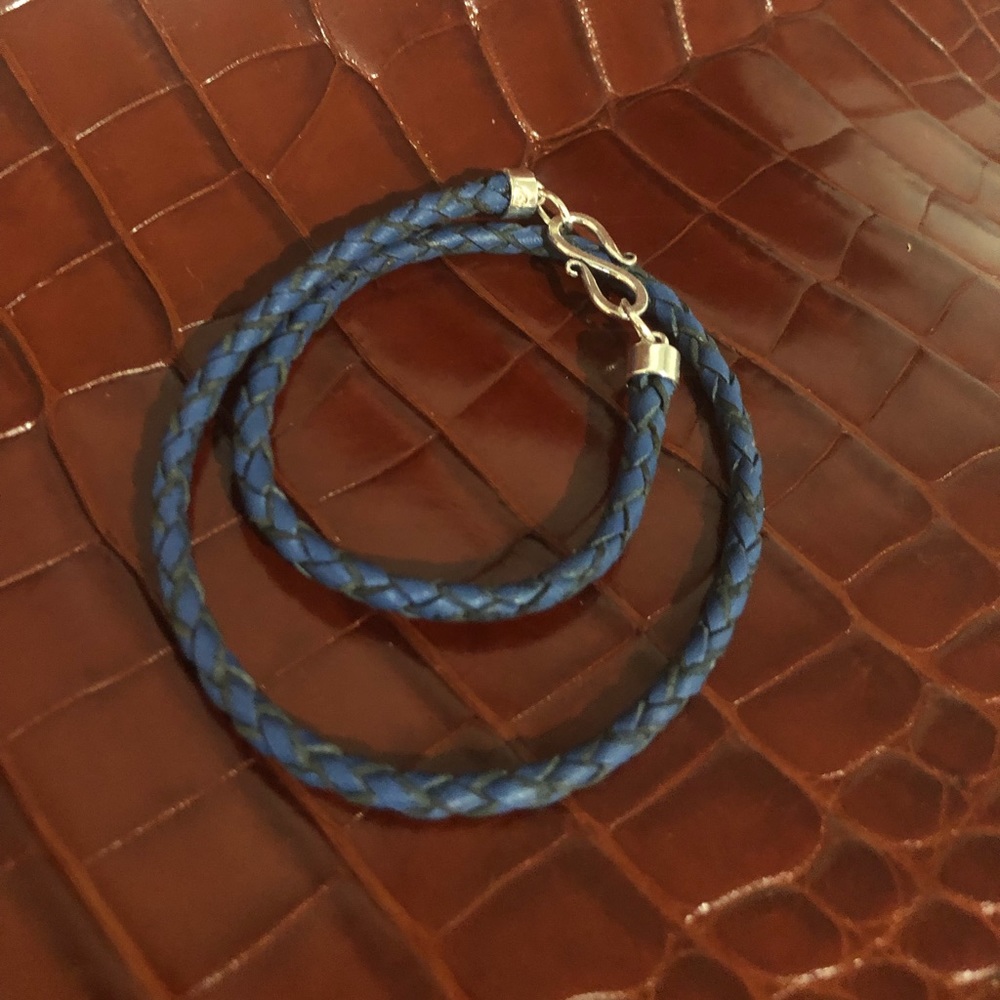 5mm Double tour kangaroo leather bracelet